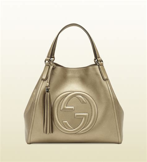 gucci soho beige|gucci soho leather tote.